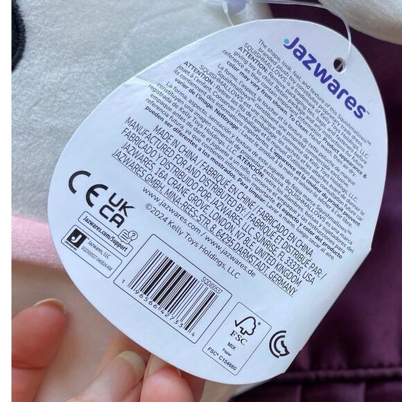 Squishmallows 2024 Zero Nightmare Before Christmas Dog Plush Toy NEW RARE Bone - Picture 9 of 10